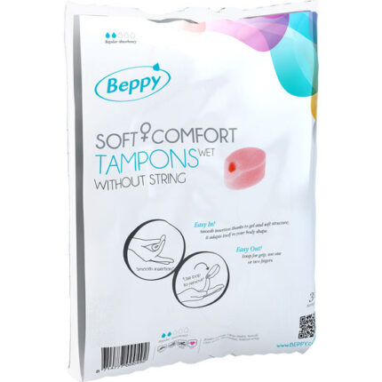 BEPPY - TAMPONES LUBRICADOS 30 UDS - sexbliss - Foto 1