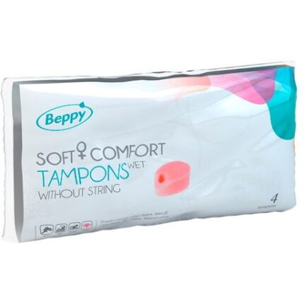 BEPPY - TAMPONES LUBRICADOS 4 UDS - sexbliss - Foto 1