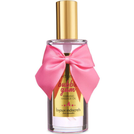 BIJOUX - INDISCRETS LIGHT MY FIRE ACEITE MASAJE EFECTO CALOR SABOR CHICLE - sexbliss - Foto 1