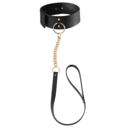BIJOUX INDISCRETS MAZE - COLLAR CON CORREA NEGRO - sexbliss - Foto 1