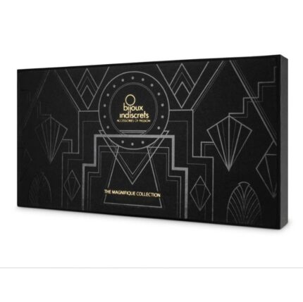 BIJOUX - MAGNIFIQUE COLLAR METLICO CON FLECOS DORADO - sexbliss - Foto 1