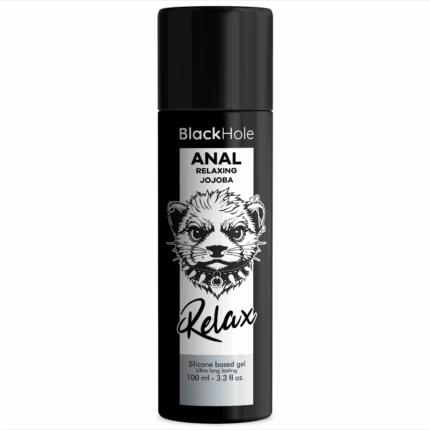 BLACK HOLE - ANAL RELAXING CON JOJOBA BASE SILICONA 100 ML - sexbliss - Foto 1