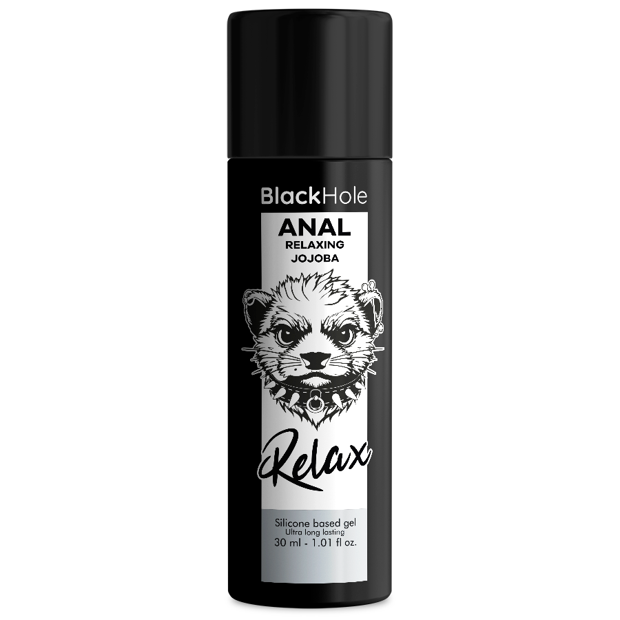 BLACK HOLE - ANAL RELAXING CON JOJOBA BASE SILICONA 30 ML - Foto 1 BLACK HOLE - ANAL RELAXING CON JOJOBA BASE SILICONA 30 ML - sexbliss - Foto 1