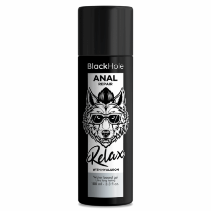 BLACK HOLE - ANAL REPAIR BASE AGUA RELAX CON HYALURON 100 ML - sexbliss - Foto 1