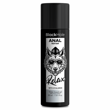 BLACK HOLE - ANAL REPAIR BASE AGUA RELAX CON HYALURON 30 ML - sexbliss - Foto 1