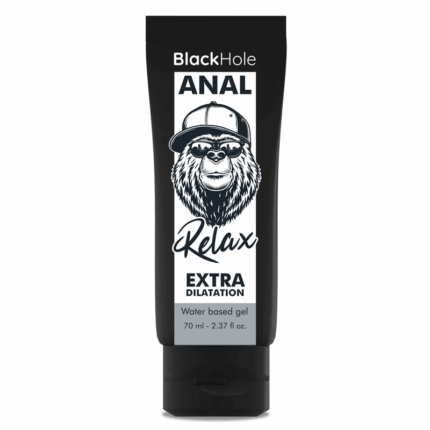 BLACK HOLE - GEL BASE AGUA DILATACIÓN ANAL 70 ML - sexbliss - Foto 1