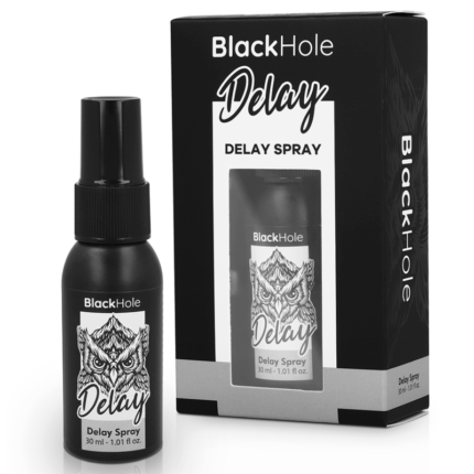 BLACK HOLE - SPRAY RETARDANTE STUDY FORTE 30 ML - sexbliss - Foto 1