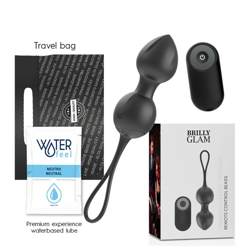 BRILLY GLAM - VIBRATING KEGEL BEADS CONTROL REMOTO - Foto 1 BRILLY GLAM - VIBRATING KEGEL BEADS CONTROL REMOTO - sexbliss - Foto 1