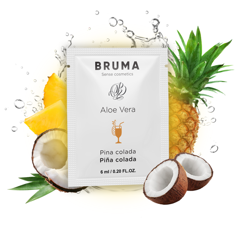 BRUMA - 6 ML GEL DESLIZANTE CON ALOE VERA SABOR A PIÑA COLADA - Foto 1 BRUMA - 6 ML GEL DESLIZANTE CON ALOE VERA SABOR A PIÑA COLADA - sexbliss - Foto 1