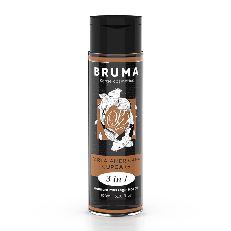 BRUMA - ACEITE DE MASAJE PREMIUM EFECTO CALOR SABOR TARTA AMERICANA 3 EN 1 - 100 ML - Foto 1 BRUMA - ACEITE DE MASAJE PREMIUM EFECTO CALOR SABOR TARTA AMERICANA 3 EN 1 - 100 ML - sexbliss - Foto 1