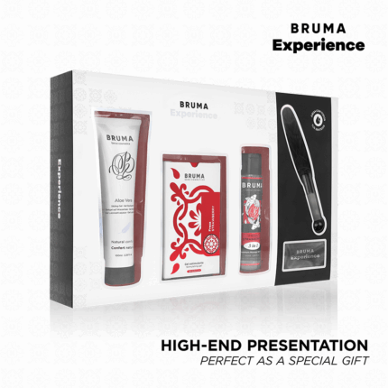 BRUMA XPERIENCE - KIT TENTACIÓN DULCE FRESA CON POTENCIADOR DE ORGASMOS - sexbliss - Foto 1