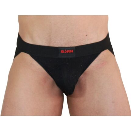 BURN - 003 JOCK BRILLANTE NEGRO XL - sexbliss - Foto 1