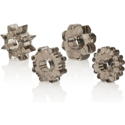 CALEXOTICS - BASIC SET 4 ANILLAS PENE TPR - sexbliss - Foto 1