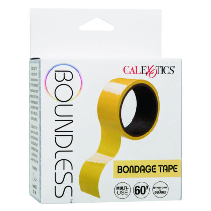 CALEXOTICS - BOUNDLESS CINTA DE ESCLAVITUD AMARILLO - sexbliss - Foto 1
