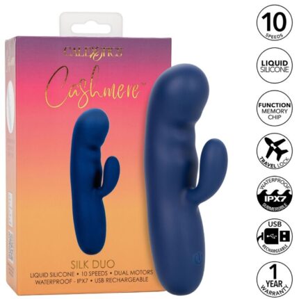 CALEXOTICS - CASHMERE SILK DUO AZUL - sexbliss - Foto 1