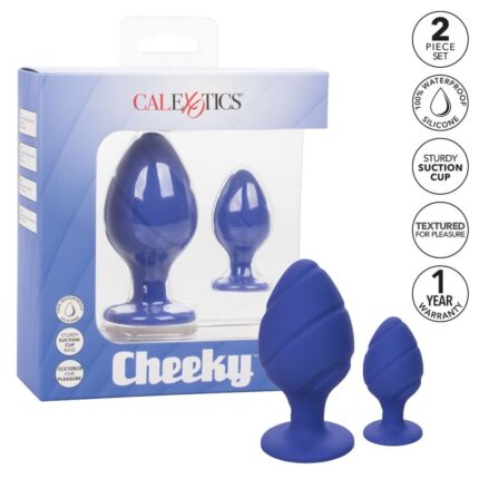 CALEXOTICS - CHEEKY PLUGS ANALES LILA - sexbliss - Foto 1