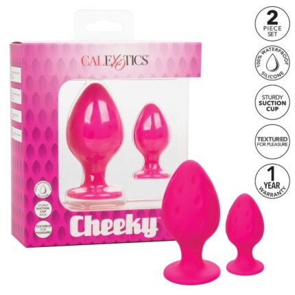 CALEXOTICS - CHEEKY PLUGS ANALES ROSA - sexbliss - Foto 1