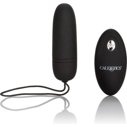 CALEXOTICS - HUEVO VIBRADOR DE SILICONA CON MANDO NEGRO - sexbliss - Foto 1