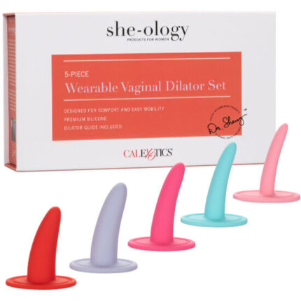 CALEXOTICS - KIT 5PC DILATADORES VAGINALES O ANALES MULTICOLOR - sexbliss - Foto 1