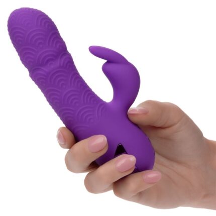 CALEXOTICS - MANHATTAN BEACH MARVEL VIBRADOR RABBIT MORADO BY CALIFORNIA DREAMING - sexbliss - Foto 1