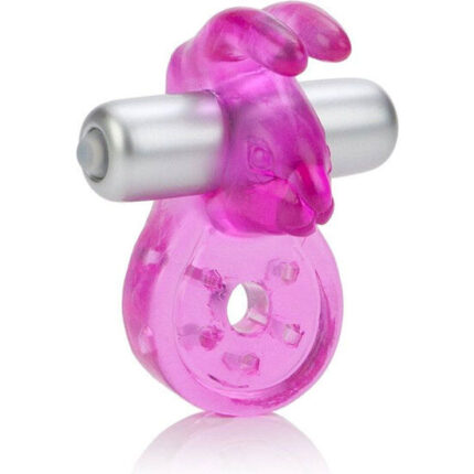 CALEXOTICS - MICRO VIBE AROUSER BUNNY ANILLO VIBRADOR ROSA - sexbliss - Foto 1