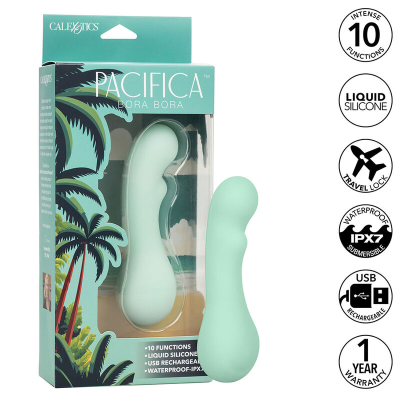 CALEXOTICS - PACIFICA BORA BORA ESTIMULADOR PUNTO G 10 VIBRACIONES AQUA - Foto 1 CALEXOTICS - PACIFICA BORA BORA ESTIMULADOR PUNTO G 10 VIBRACIONES AQUA - sexbliss - Foto 1