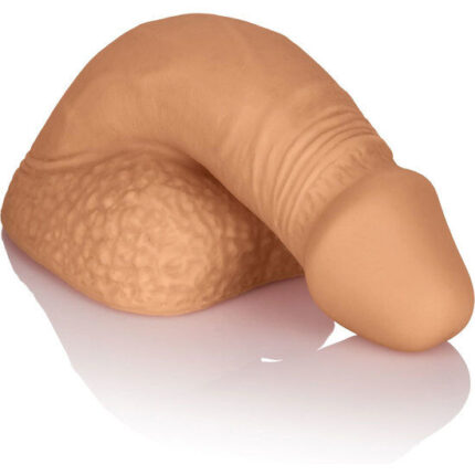 CALEXOTICS - PACKING PENIS PENE DE SILICONA 12.75CM CARAMELO - sexbliss - Foto 1