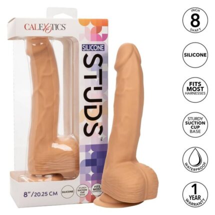 CALEXOTICS - SILICONE STUDS 20.32 CM SKIN - sexbliss - Foto 1
