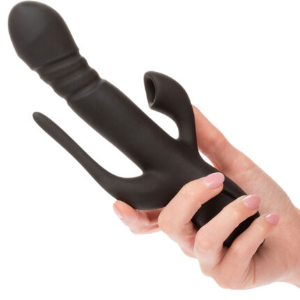 CALEXOTICS - VIBRADOR TRIPLE EUPHORIA NEGRO - sexbliss - Foto 1
