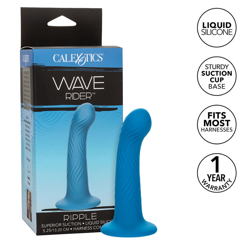 CALEXOTICS - WAVE RIDER RIPPLE PLUG ANAL AZUL - Foto 1 CALEXOTICS - WAVE RIDER RIPPLE PLUG ANAL AZUL - sexbliss - Foto 1
