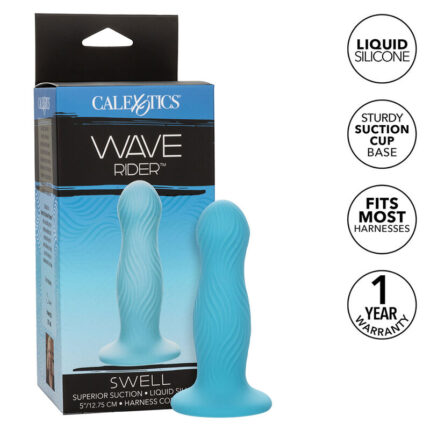 CALEXOTICS - WAVE RIDER SWELL PLUG ANAL AZUL - sexbliss - Foto 1