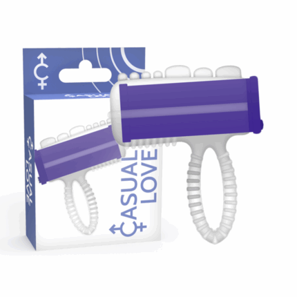 CASUAL LOVE - RING VIBRADOR LENGUA LILA - sexbliss - Foto 1