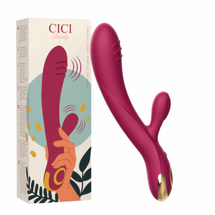CICI BEAUTY - PREMIUM SILICONE RABBIT VIBRATOR - sexbliss - Foto 1