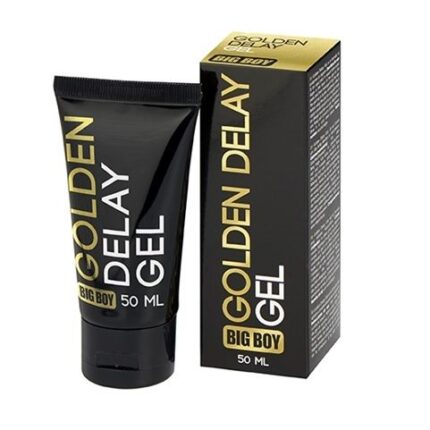 COBECO - BIG BOY GOLDEN GEL RETARDANDE DE LA EYACULACION 50ML - sexbliss - Foto 1