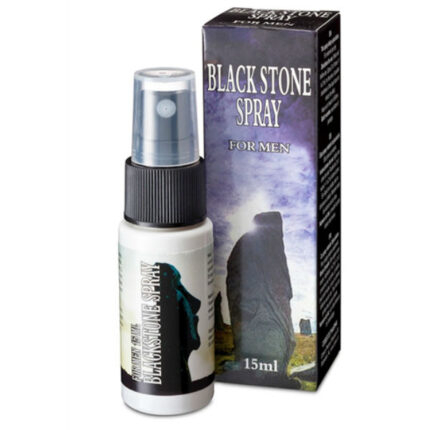 COBECO - BLACK STONE SPRAY RETARDANTE PARA EL HOMBRE 15ML - sexbliss - Foto 1