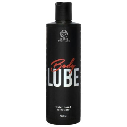 COBECO - BODYLUBE BODY LUBE LUBRICANTE BASE AGUA LATEX SAFE 500 ML - sexbliss - Foto 1