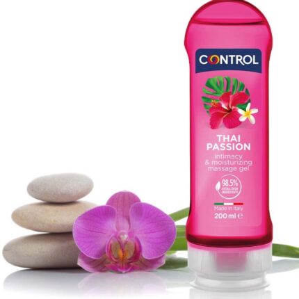 CONTROL - 2 EN 1 MASSAGE & PLEASURE THAI PASSION 200 ML - sexbliss - Foto 1