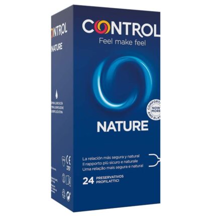 CONTROL - ADAPTA NATURE PRESERVATIVOS 24 UNIDADES - sexbliss - Foto 1
