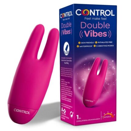 CONTROL - DOUBLE VIBES ESTIMULADOR - sexbliss - Foto 1