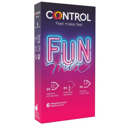 CONTROL - FEEL FUN MIX  6 UDS - sexbliss - Foto 1