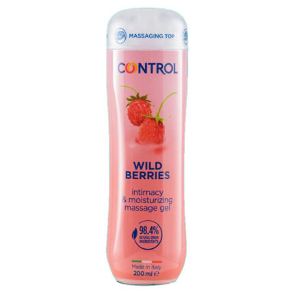 CONTROL - GEL DE MASAJE 3 EN 1 WILD BERRIES 200 ML - sexbliss - Foto 1