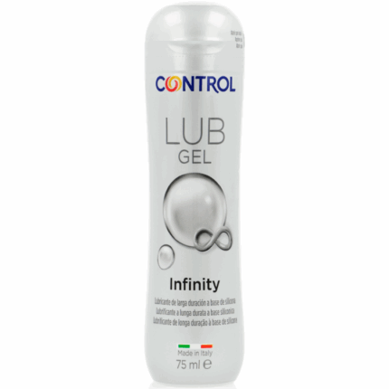 CONTROL - INFINITY LUBRICANTE BASE SILICONA 75 ML - sexbliss - Foto 1