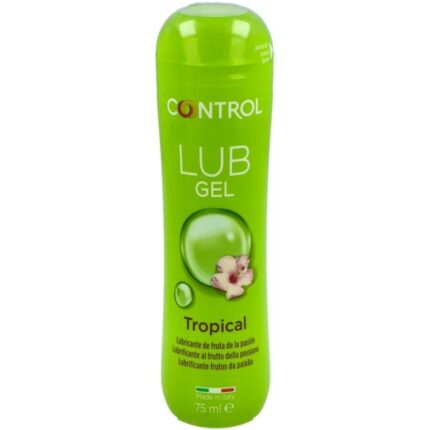CONTROL - LUB GEL LUBRICANTE TROPICAL 75 ML - sexbliss - Foto 1