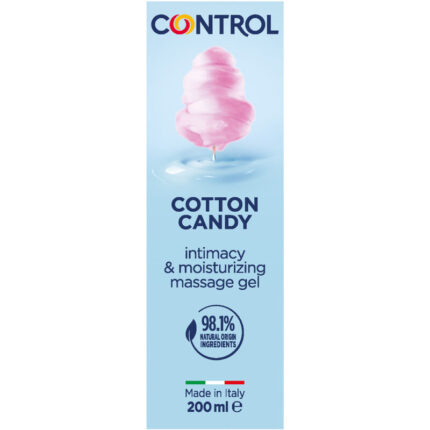 CONTROL - MASAJE GEL 3 EN 1 ALGODÓN DE AZÚCAR 200 ML - sexbliss - Foto 1