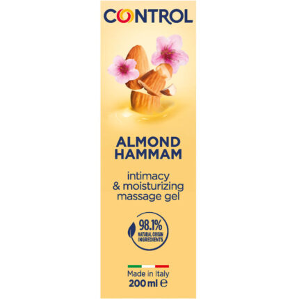 CONTROL - MASAJE GEL 3 EN 1 LECHE DE ALMENDRA 200 ML - sexbliss - Foto 1