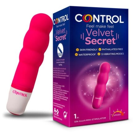 CONTROL - VELVET SECRET MINI ESTIMULADOR - sexbliss - Foto 1