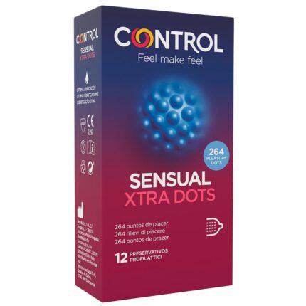 CONTROL - XTRA DOTS 12 UDS - sexbliss - Foto 1