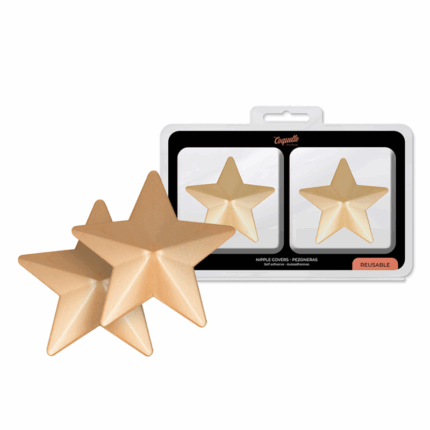 COQUETTE CHIC DESIRE - CUBRE PEZONES METAL ESTRELLAS - sexbliss - Foto 1
