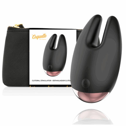 COQUETTE CHIC DESIRE - ESTIMULADOR CLÍTORIS NEGRO / GOLD - sexbliss - Foto 1