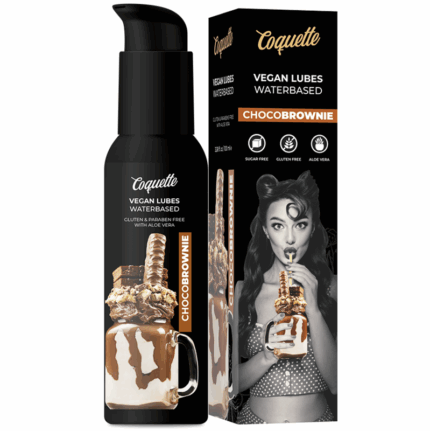 COQUETTE CHIC DESIRE - PREMIUM EXPERIENCE LUBRICANTE VEGANO CHOCOBROWNIE 100ML - sexbliss - Foto 1